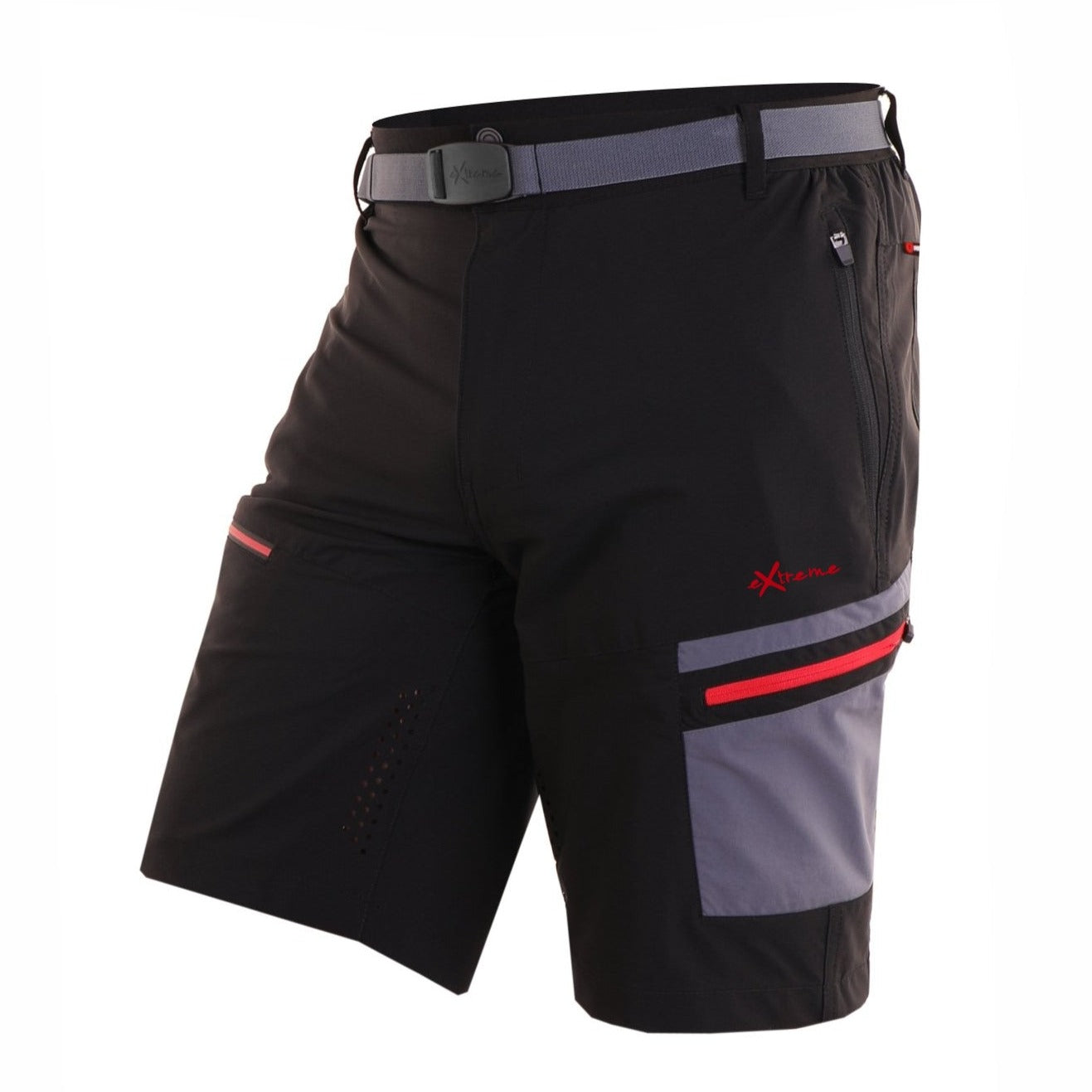 PANTALON CORTO TREKKING NEWWOOD EXTREME ECHO NEGRO