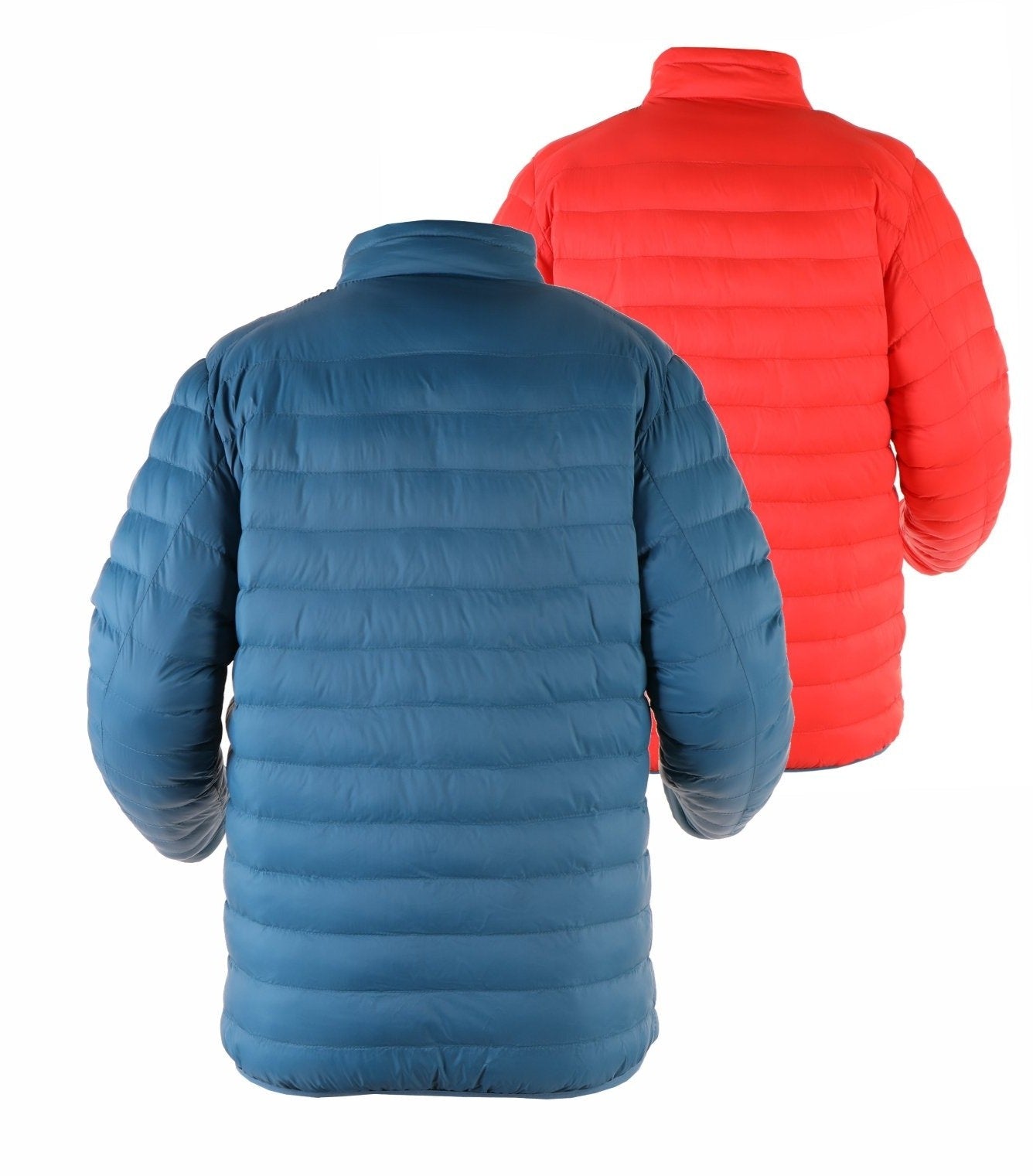 CHAQUETA TREKKING NEWWOOD EXTREME KROSS AZUL NARANJA